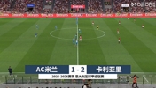 意甲集锦-萨勒马科尔斯闪击难救主 米兰1-2卡利亚里无缘欧冠