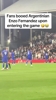 仍带着世界杯情绪😡！实拍：恩佐登场时富勒姆球迷群情激愤