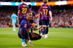 两连胜！巴萨2-0毕巴 拉菲尼亚费尔明破门亚马尔失良机罗德里首秀